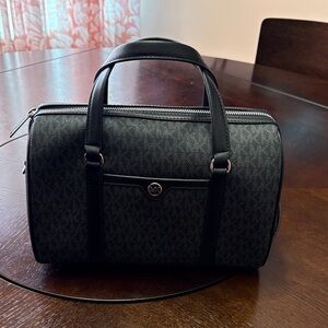 Michael Kors Black Duffel Bag